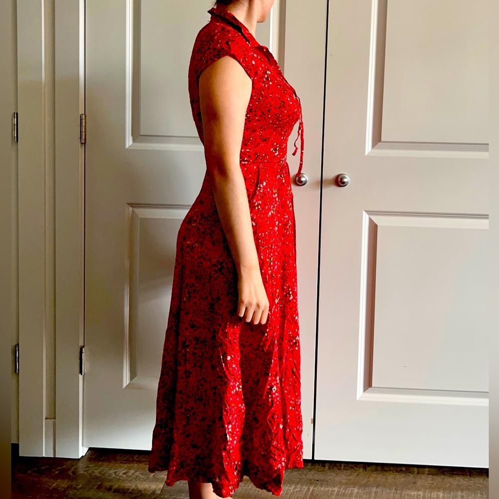 Free People dress. Calf length. Size 4.